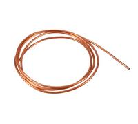ERYUE Tube en Cuivre Souple pour Tuyaux de Réfrigération, ductilité, Résistance à la Corrosion, conductivité électrique et plasticité, Longueur 2 M, Matériau en Cuivre