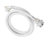 ERYUE Tuyau D'arrivée D'eau Flexible, Matériau PVC de Haute qualité, Résistant à la Corrosion, Connecteurs de Chaque côté, Parfait pour Machine à Laver Automatique, Tube Tuyau (ou)