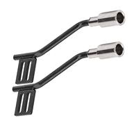 ERYUE Tuyau D'échappement de Voiture RC, Accessoires de Tuyaux D'échappement de Simulation en Métal pour Axial SCX10, 1/10. Convient pour SCX10. Rendez Votre Voiture RC Plus Vive