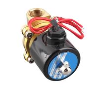 ERYUE Vanne électromagnétique électrique à Vanne Fermée Normale, 220V DN15, 1/2 Pouces, pour Eau, Huile, Air et Gaz