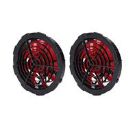 ERYUE Ventilateur de Veste de Refroidissement, 4 Vitesses, Batterie 80000mAh 12V, Ensemble Batterie Externe pour Vêtements Climatisation