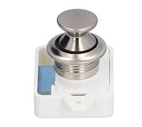 ERYUE Verrou à Bouton-poussoir Universel pour Camping-car, Opération Facile, sans clé, pour Meubles D'armoire de Camping-car, Blanc à Usage Général