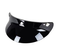 ERYUE visière, 3 Boutons-Pression visière Bouclier lentille visière Rabattable Pare-Vent pour Casque de Moto à Visage Ouvert