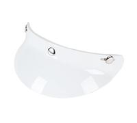 ERYUE visière, 3 Boutons-Pression visière Bouclier lentille visière Rabattable Pare-Vent pour Casque de Moto à Visage Ouvert