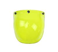 ERYUE Visière Anti-vent à Bulles à 3 Boutons-pression pour Casque de Moto Biltwell Gringo&Bonanza, Bouclier Anti-rayures protégé contre les, Vision Haute Définition pour les Motocyclistes, Matériau