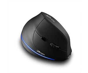 ERYUE ZELOTES F-35B Souris de Jeu Fil Vitesse de Mouvement Réglable pour Ordinateur Portable PC, Souris Verticale Ergonomique Optique à Trois Modes pour Les Joueurs Bureau à Domicile