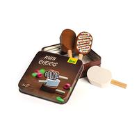 Erzi 14031 Mini EIS Chocis dans une boîte en bois, jouet de magasin | Pour les enfants, les magasins, les jeux de rôle, créer des mondes de jeu créatifs