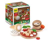 Erzi 28148 Assortiment Italie en bois, articles de magasin pour enfants, jeux de rôle
