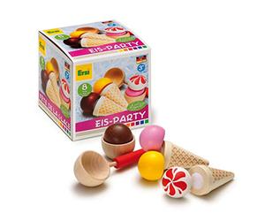 Erzi 28157 Assortiment d'épicerie en Bois 12,3 x 12,2 x 12,5 cm