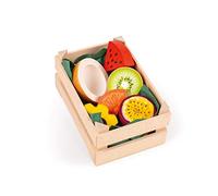 Erzi 28238 Assortiment de Petits Fruits tropicaux en Bois pour Enfant