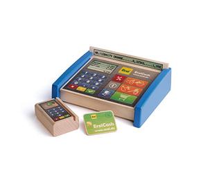 Erzi - Caisse avec Carte de Crédit, Multicolore, 10543