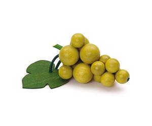 Erzi- Ensemble de Jouets grappes de Raisins Verts, 11080, Multicolore, 8.4 x 5 x 5 cm