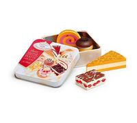Erzi Pretend Play en bois épicerie Merchandize crémeuse à pâtisserie Coppenrath et Wiese, 9 x 9 x 2.8 cm - version anglaise