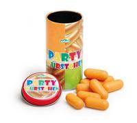 Erzi Jouet en bois – Party dans la boîte – Saucisses h. 9,2 cm Ø 4,8 cm (marron)