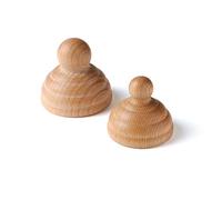Erzi Woodroll 47081 Jeu de déclencheurs en bois naturel pour un massage ciblé et profond