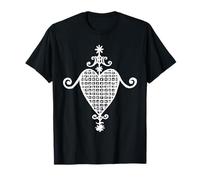Erzulie Dantor Protection Vindication Veve Vaudou T-shirt T-Shirt