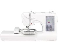 ES-5 Machines à coudre à commande électronique, 10 000 designs de broderie intégrés, 8 polices, informatisées, grand écran tactile LCD de 7", port USB