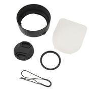 ES 65B Pare- D'objectif de Caméra 43 Mm, Kit de Filtre UV pour Pare-, Filtres et Pare- de 43 Mm pour RF50 Mm F1.8 STMS pour Appareil Photo R50 R6 R5 R8,