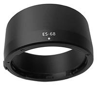 ES-68 Pare-Soleil pour Canon EF 50mm f/1.8 (Pas pour 1.4) STM,(Pas pour 1.4) STM,Pare-Soleil ES-68,HUIPUXIANG Compatible avec Les filtres 49mm et Le Bouchon d'objectif 49mm