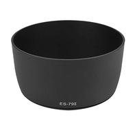 ES-79II Pare-Soleil pour Objectif EF 85mm F/1.2L II USM | abat-jour, blocs pour objectif portrait principal, construction en plastique léger, améliore le contraste de la lumière
