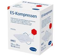 ES Compresses stériles 7,5 x cm 10x10 pc(s)