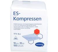 ES compresses stériles de 8 fois 10x10cm, 100 St