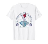 ES Peanuts Snoopy Shining Bright 1950 Vintage Classique T-Shirt