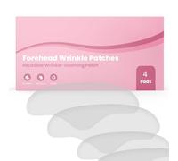 es pour les rides sur le front | Solution de soins de la peau réutilisable non invasive | Lignes minces et rides lissantes | Accords patch pour les yeux et ruban adhésif pour le visage | Paquet de 4