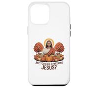ES-tu Jésus en Automne ? Citrouille Funny Fall Jesus Coque pour iPhone 12 Pro Max