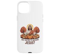 ES-tu Jésus en Automne ? Citrouille Funny Fall Jesus Coque pour iPhone 15 Plus
