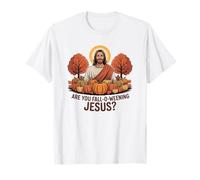 ES-tu Jésus en Automne ? Citrouille Funny Fall Jesus T-Shirt