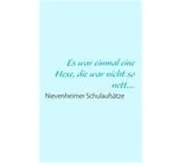 Es war einmal eine Hexe, die war nicht so nett....