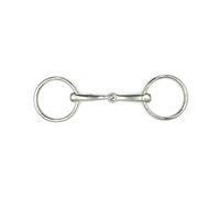 ES0102 Découpe d'eau simple cassée poney cheval insulaire 65 mm/10 mm (12,5 | Equine Smile Shetty Shetland Poney Anneaux en acier inoxydable pour la bouche - Équitation - Dents fines islandaises