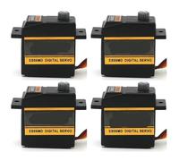 - ES09MD Digital Servo Double Rouant Metal Swash Compatible avec 450 Taille Hélicoptère Compatible avec Trex Align Models ES08MA ES08MD ES08A(2 Pieces)