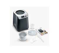 Severin EZ 7407 sorbetière Compresseur pour sorbetière 1,2 L 135 W Noir, Acier inoxydable