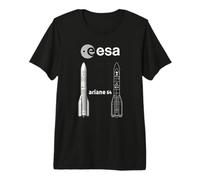 ESA Ariane 64 Booster Fusée T-Shirt Haut de Gamme