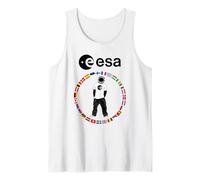 ESA Astronaute Cool Tenu dans Drapeau des États Membres Débardeur
