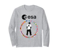 ESA Astronaute Cool Tenu dans Drapeau des États Membres Manche Longue