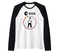 ESA Astronaute Cool Tenu dans Drapeau des États Membres Manche Raglan