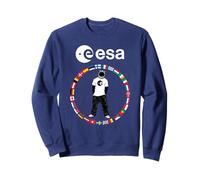 ESA Astronaute Cool Tenu dans Drapeau des États Membres Sweatshirt
