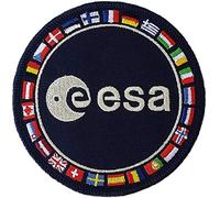 ESA Écusson de l’agence spatiale européenne, avec 25 drapeaux