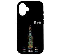 ESA European Space Agency 45 Ans Ariane 1-6 Fusée 1979-2024 Coque pour iPhone 16