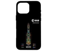 ESA European Space Agency 45 Ans Ariane 1-6 Fusée 1979-2024 Coque pour iPhone 16 Pro Max
