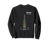 ESA European Space Agency 45 ans Ariane 1-6 Fusée 1979-2024 Sweatshirt