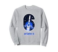 ESA European Space Agency Ariane 6 Fusée Nombre Sweatshirt