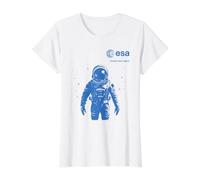 ESA European Space Agency Astronaute T-Shirt Graphique avec Valeur