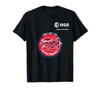 ESA European Space Agency Mission Cassini Huygens Patch T-Shirt