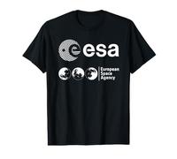 ESA European Space Agency Phases de la Lune T-Shirt Graphique avec Valeur