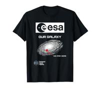 ESA Notre Galaxie Nous Sommes Ici T-Shirt
