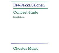Esa-pekka salonen: concert etude for solo horn (score)